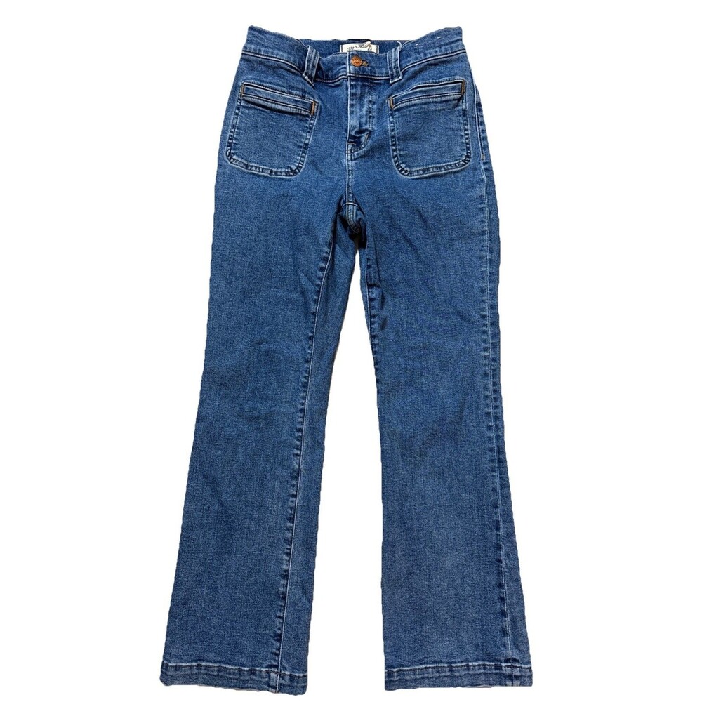 Madewell Classic Blue Wide Leg Jeans